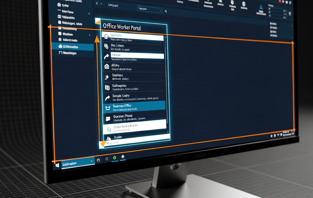 Profile interface magnified